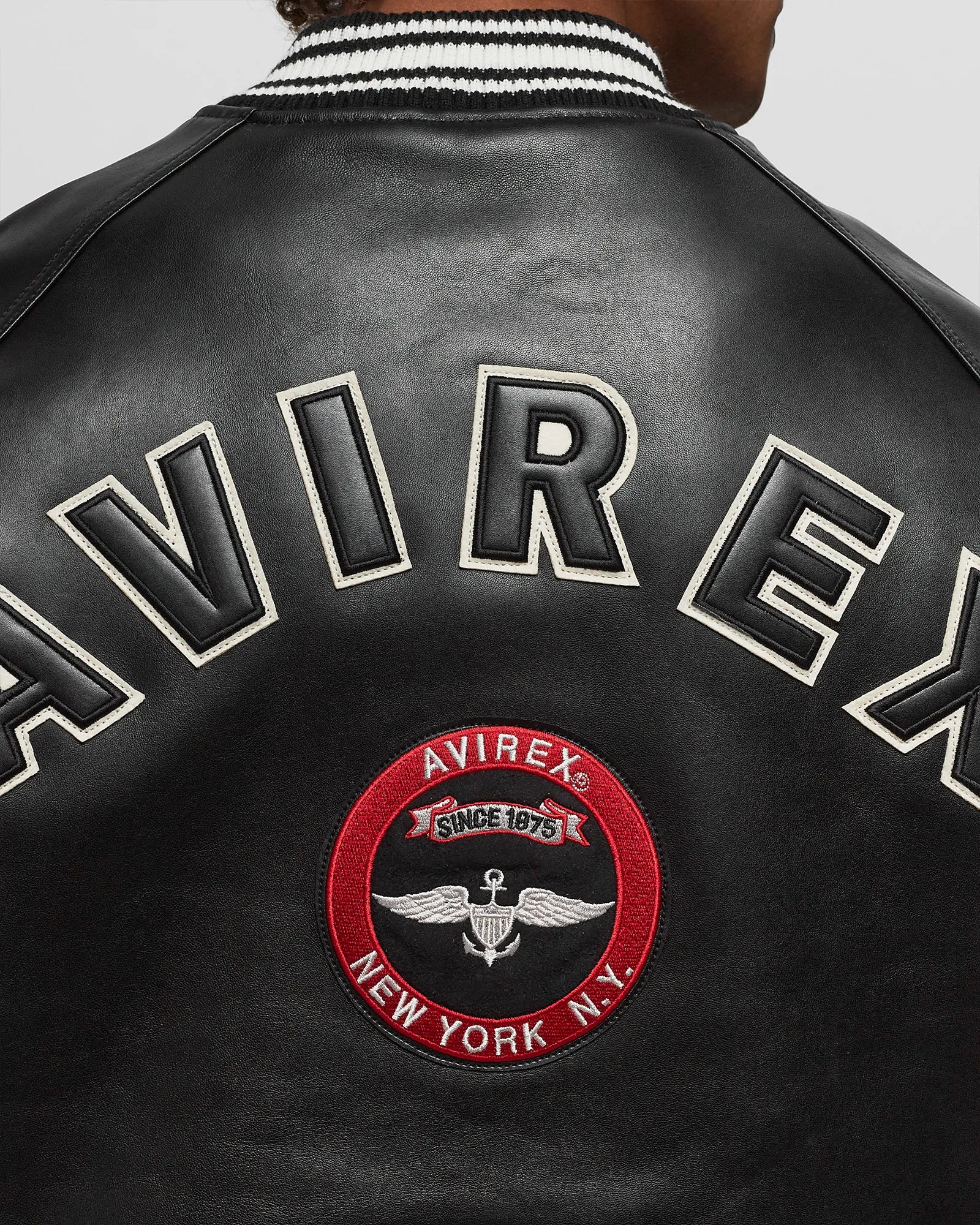 AVIREX Black Lions Varsity Jacke - Black