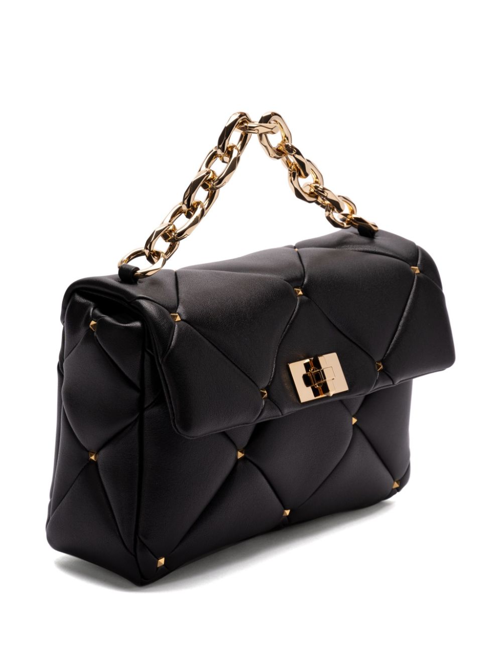 Valentino Roman shoulder bag, black