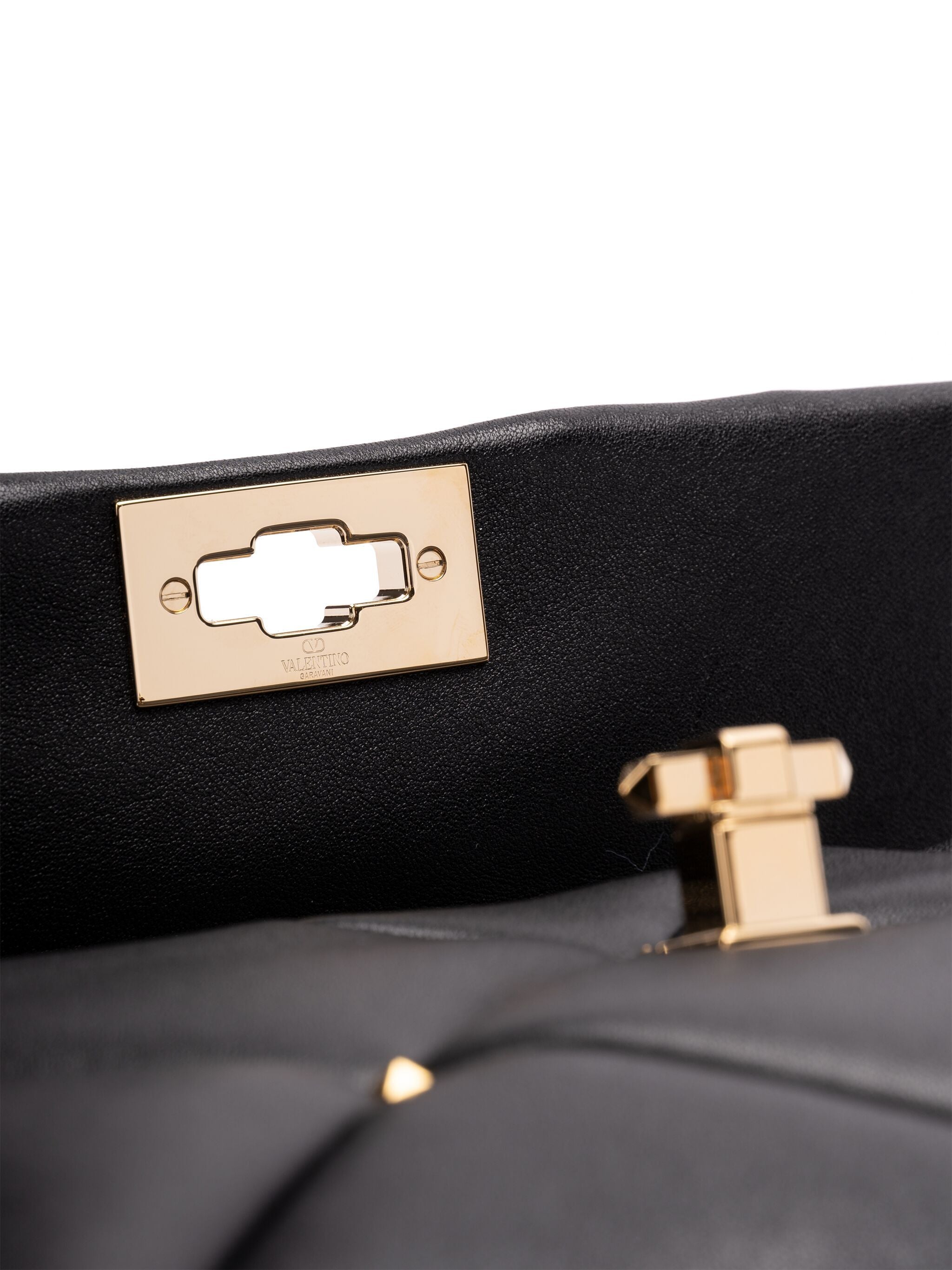 Valentino Roman shoulder bag, black