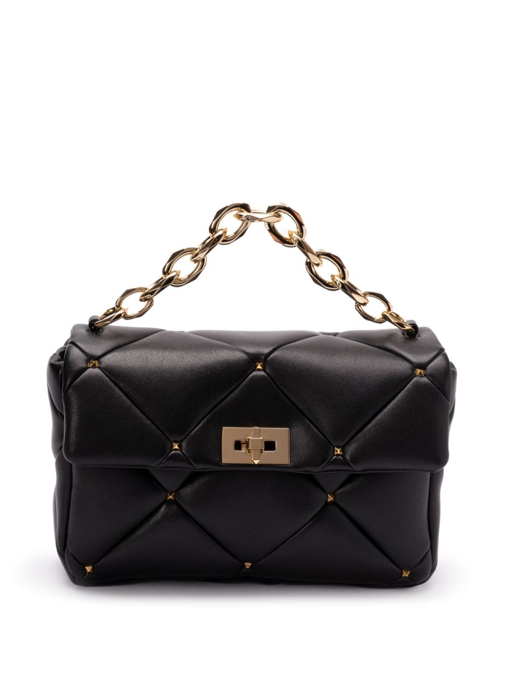 Valentino Roman shoulder bag, black