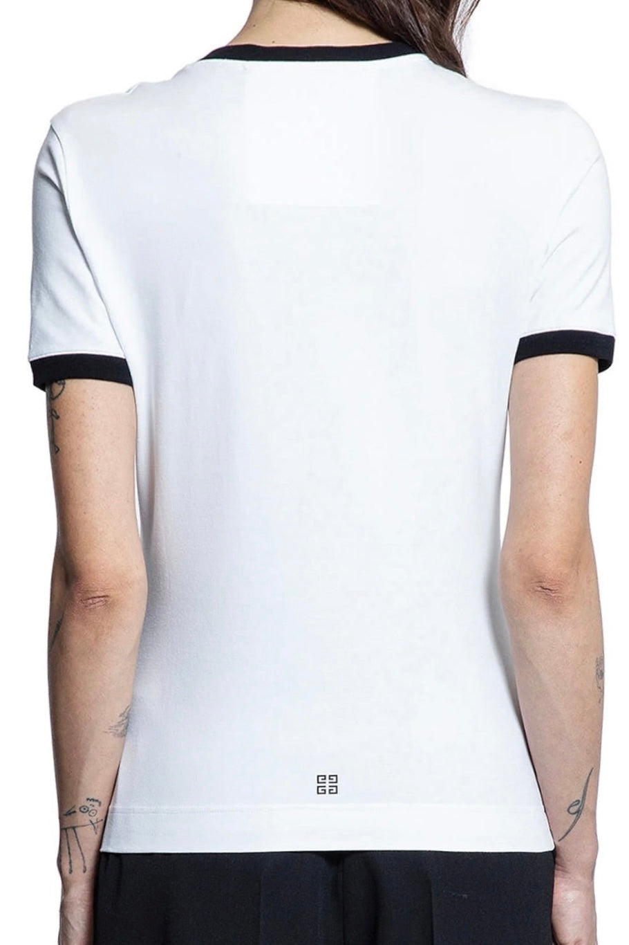 Archetype logo slim fit ringer t-shirt