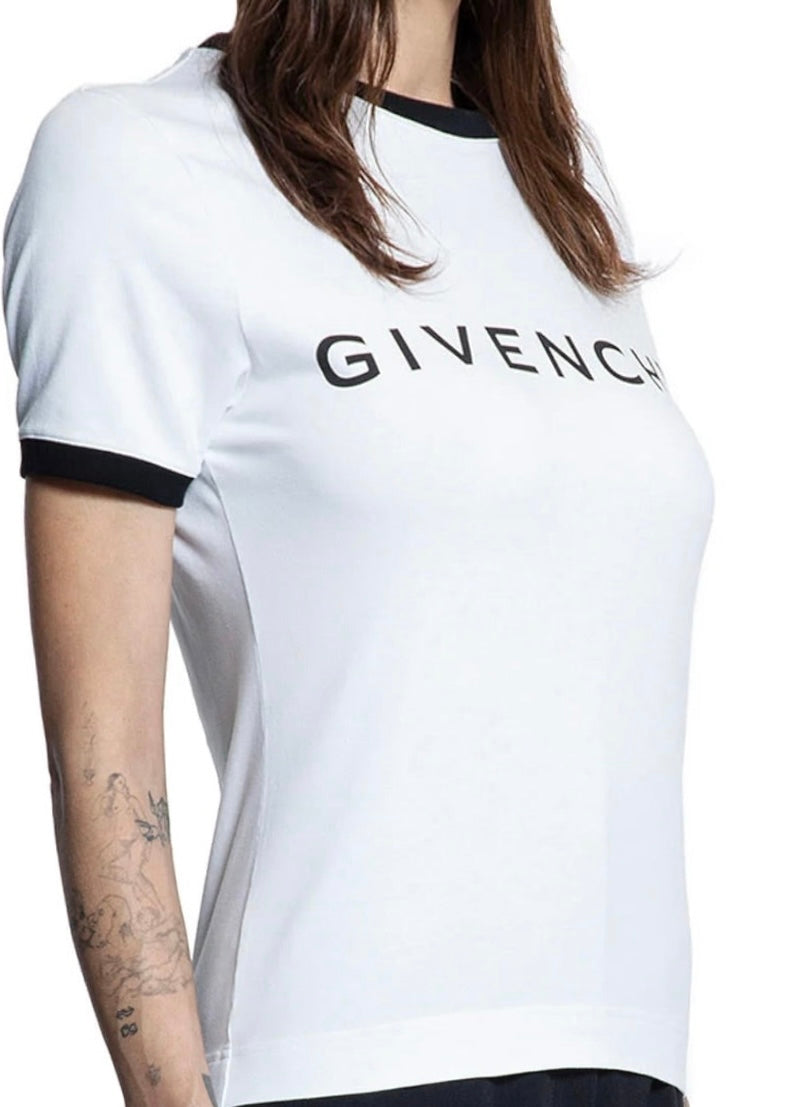 Archetype logo slim fit ringer t-shirt
