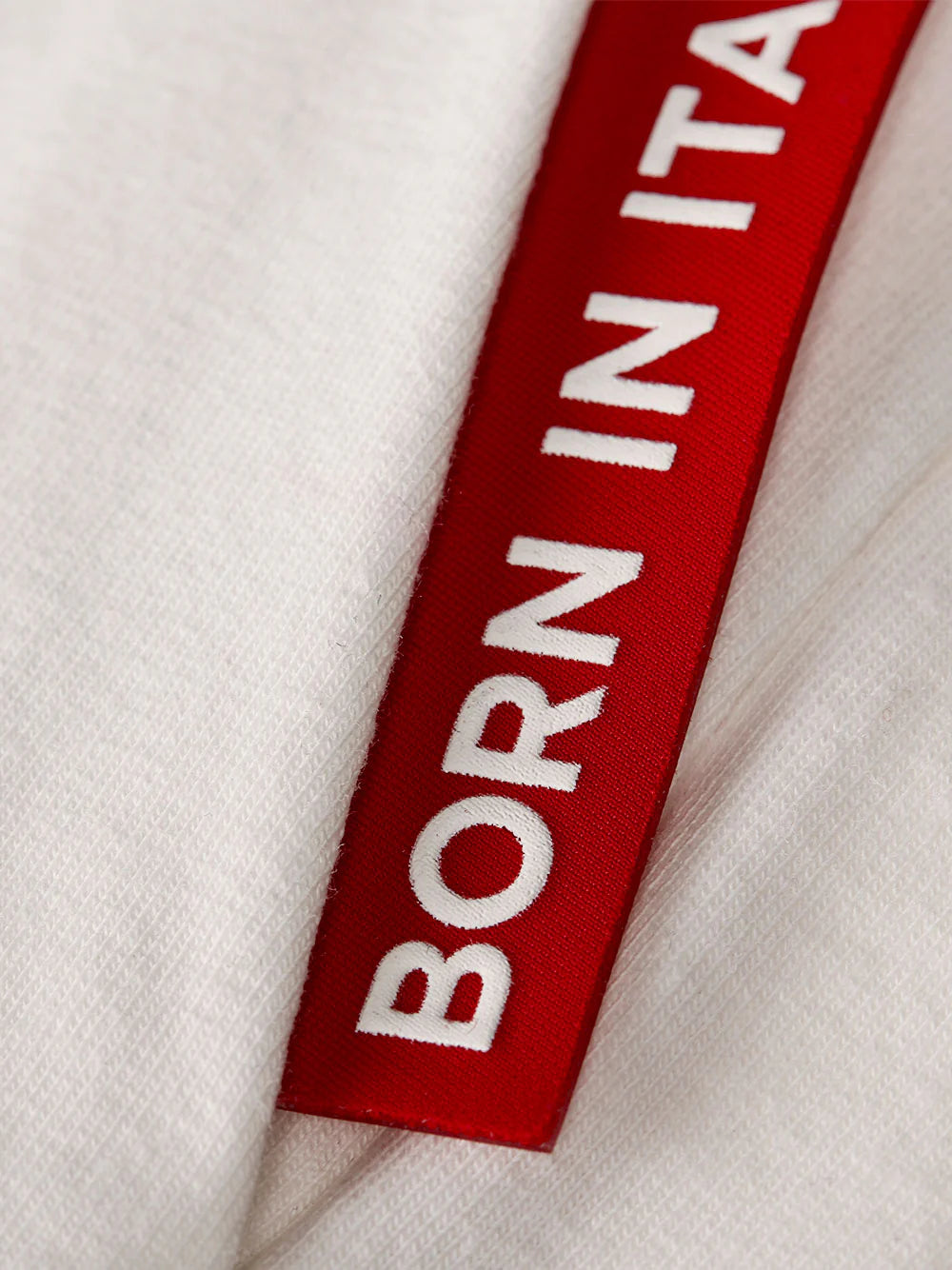 Hoodie zip Cremona bianco