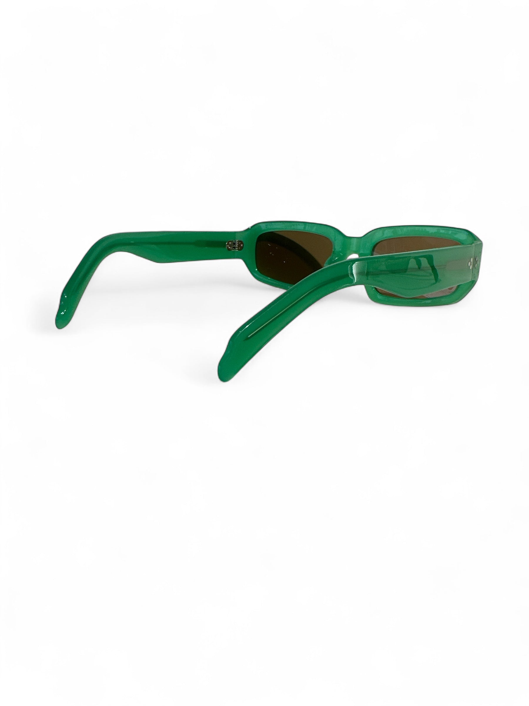 BLANG Eyewear – Rechteckige Sonnenbrille in Grün