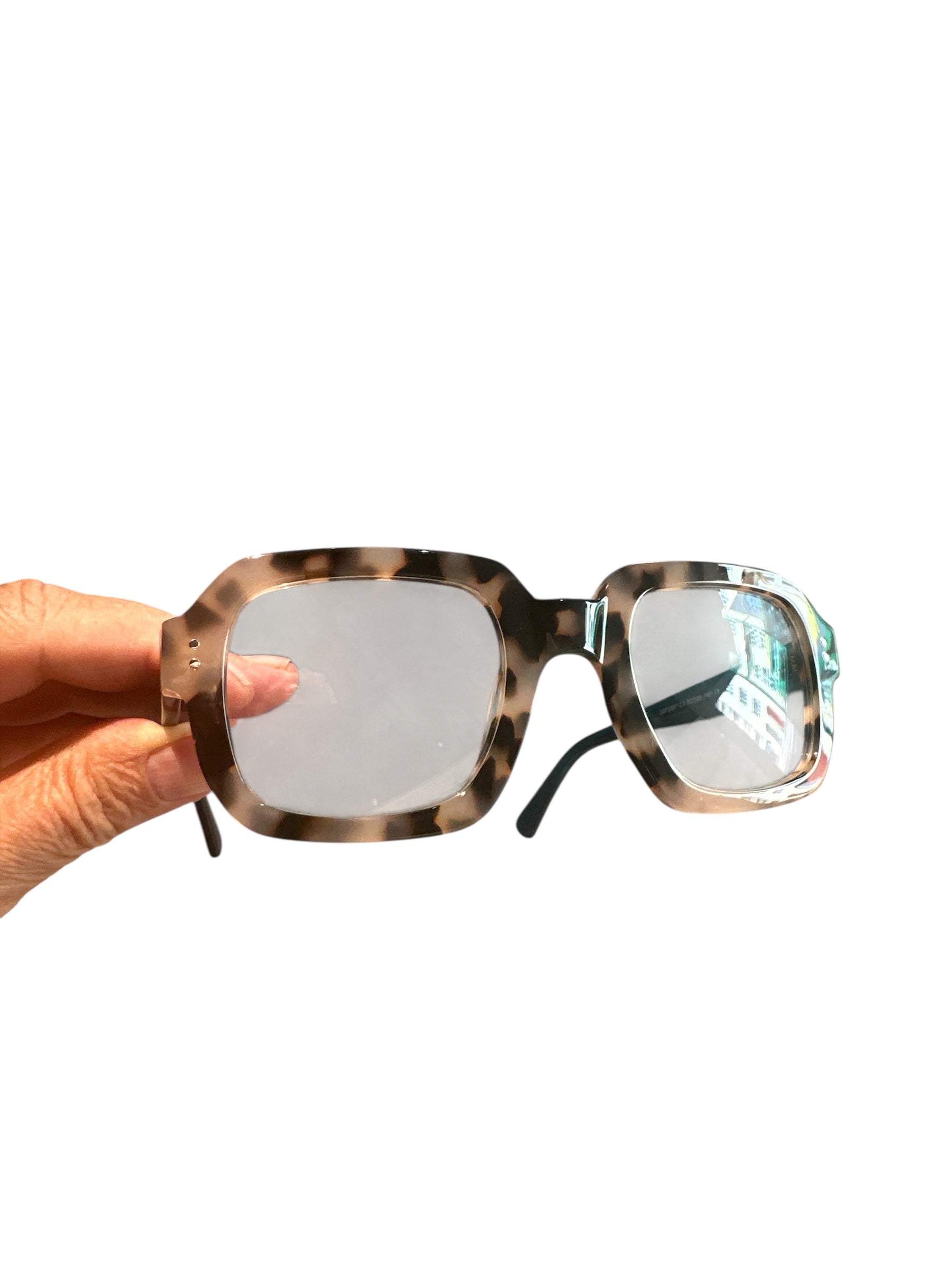 BLANG Eyewear – Statement Acetat Brille im Havana-Design