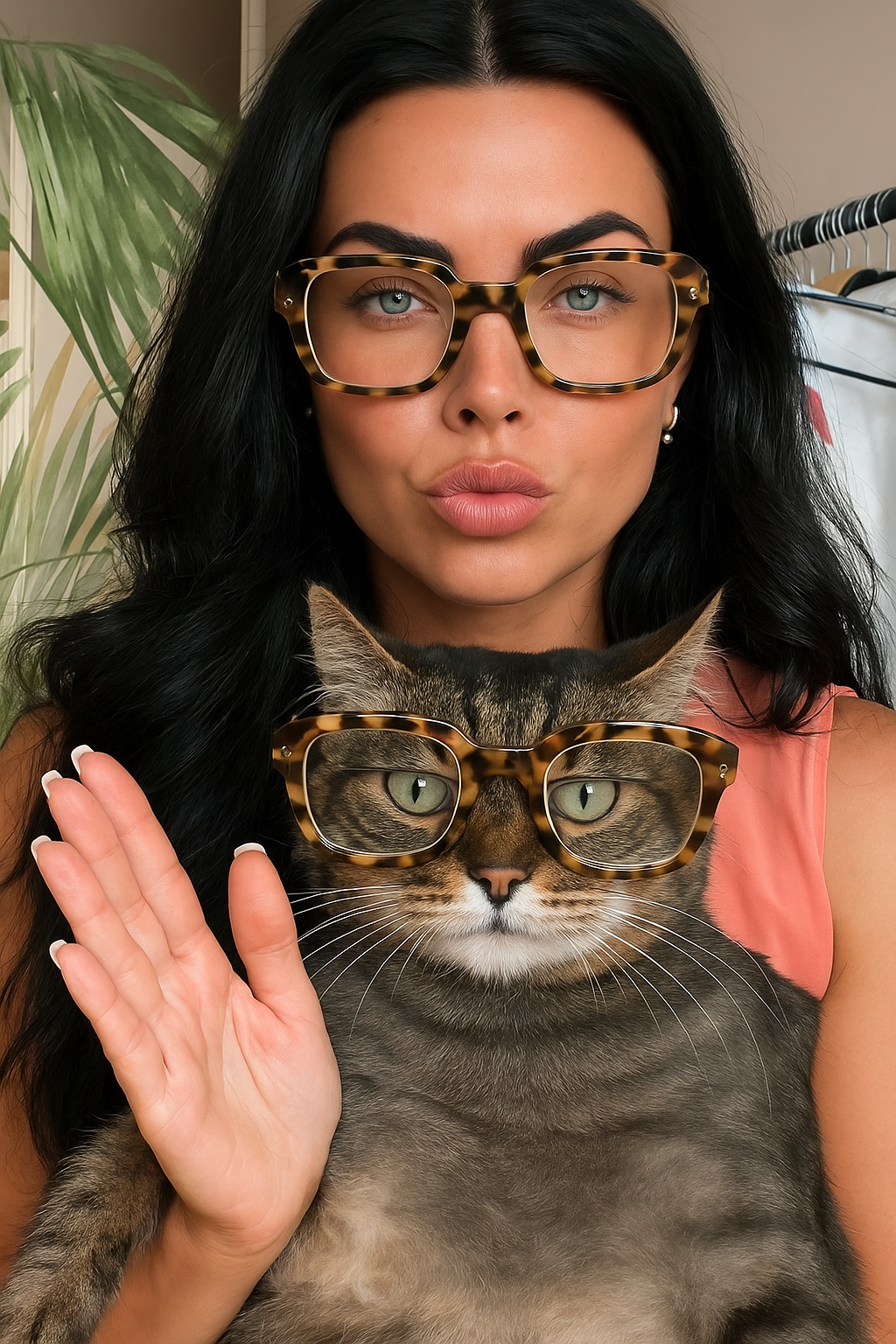 BLANG Eyewear – Statement Acetat Brille im Havana-Design