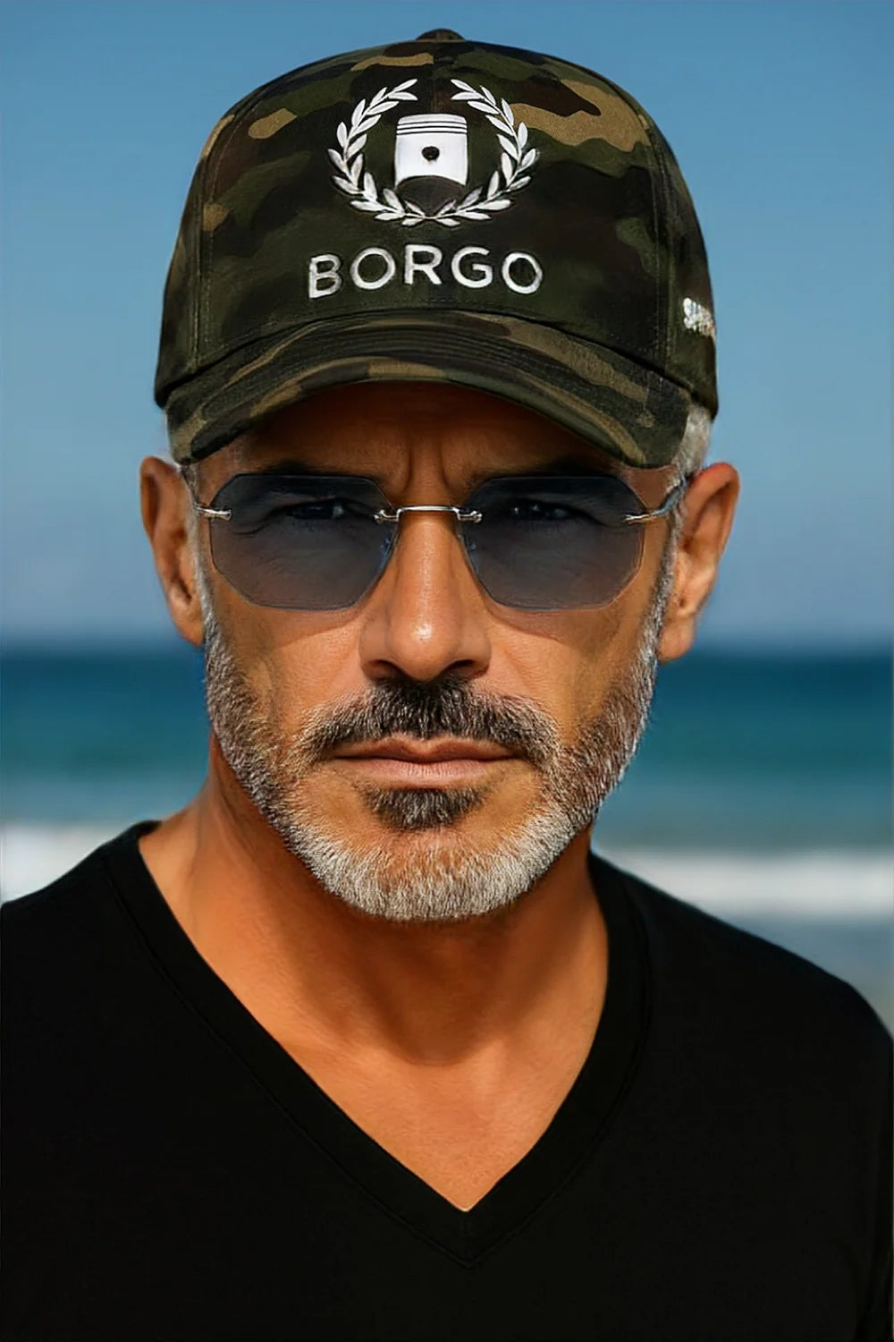 BLANG Eyewear – Randlose Oktagon-Sonnenbrille