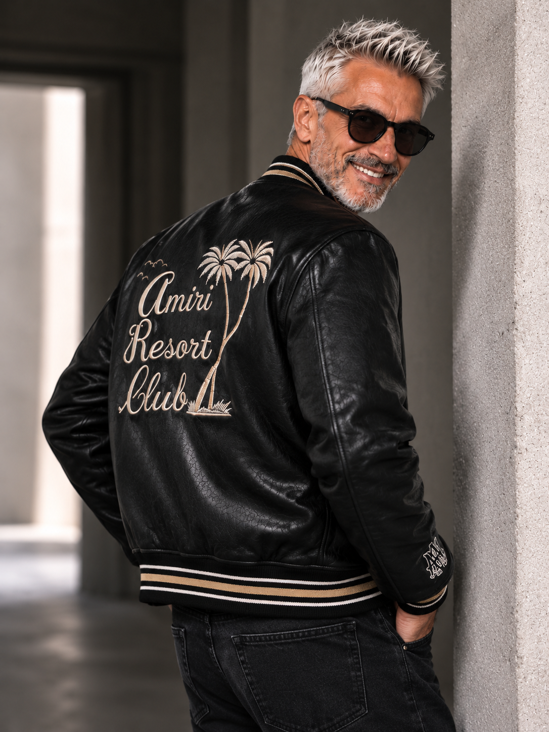 Resort Club Souvenir Varsity Jacket