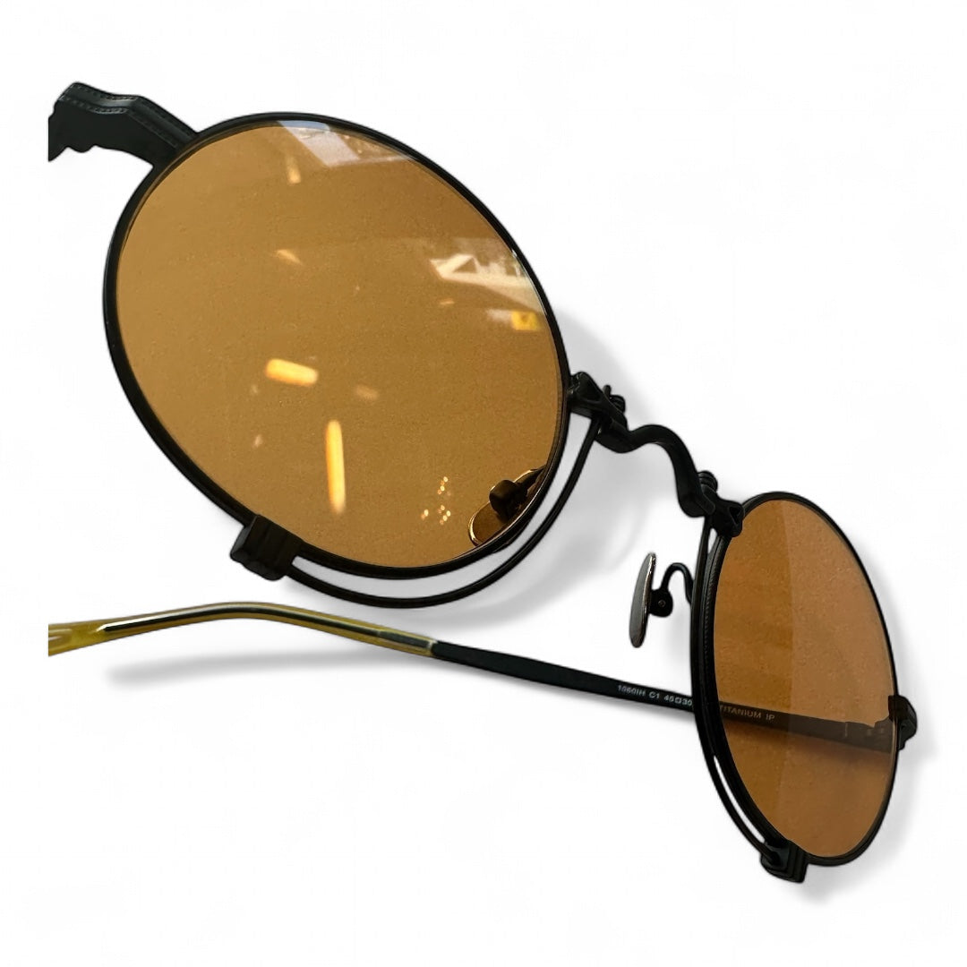 BKANG Eyewear Sonnenbrille mit gold Gläser
