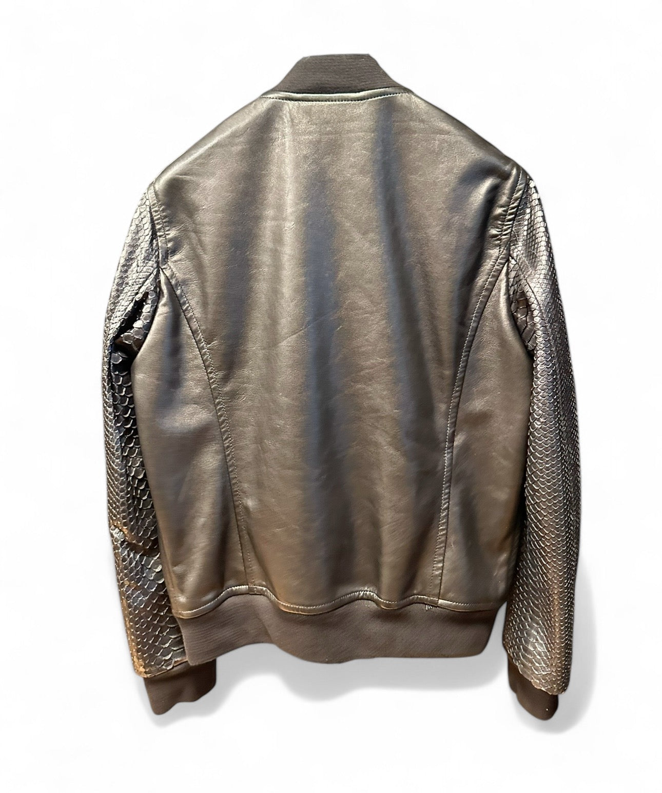 Bomber Jacke DIAMOND PYTHON black