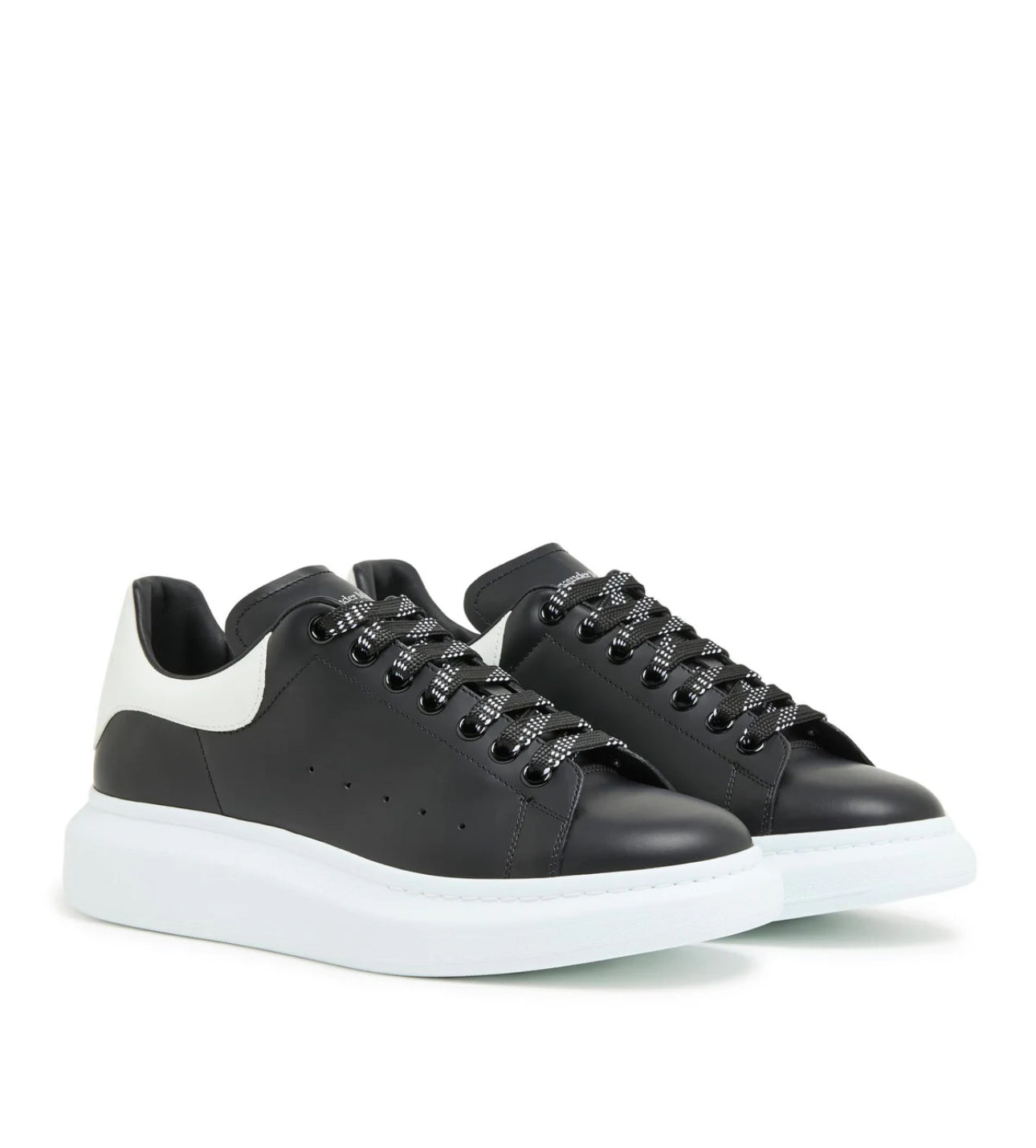 Oversized Sneakers schwarz/weiss