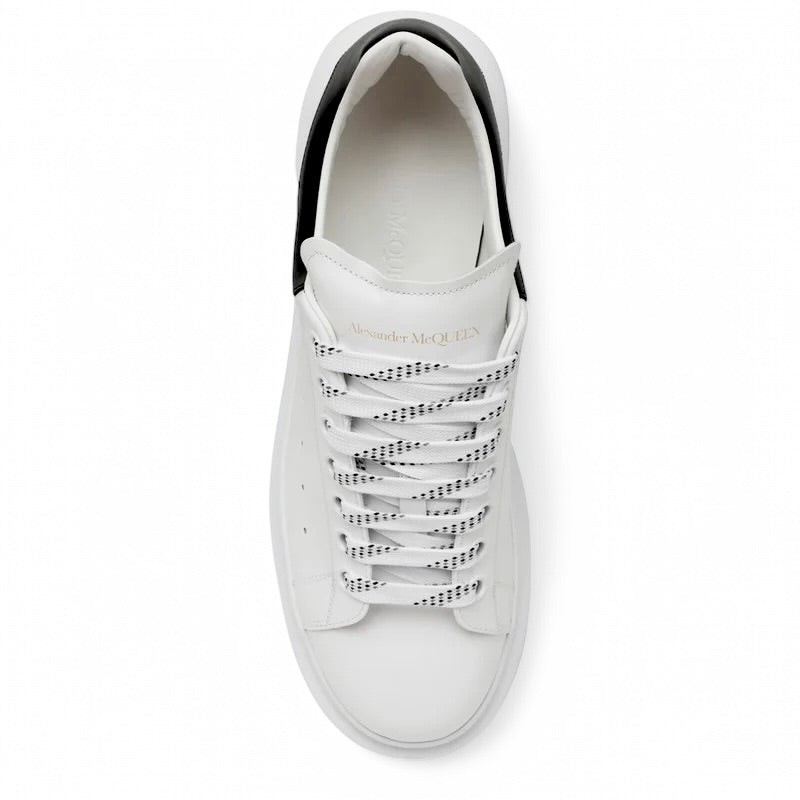 Sneakers mit Oversized-Sohle weiss-schwarz