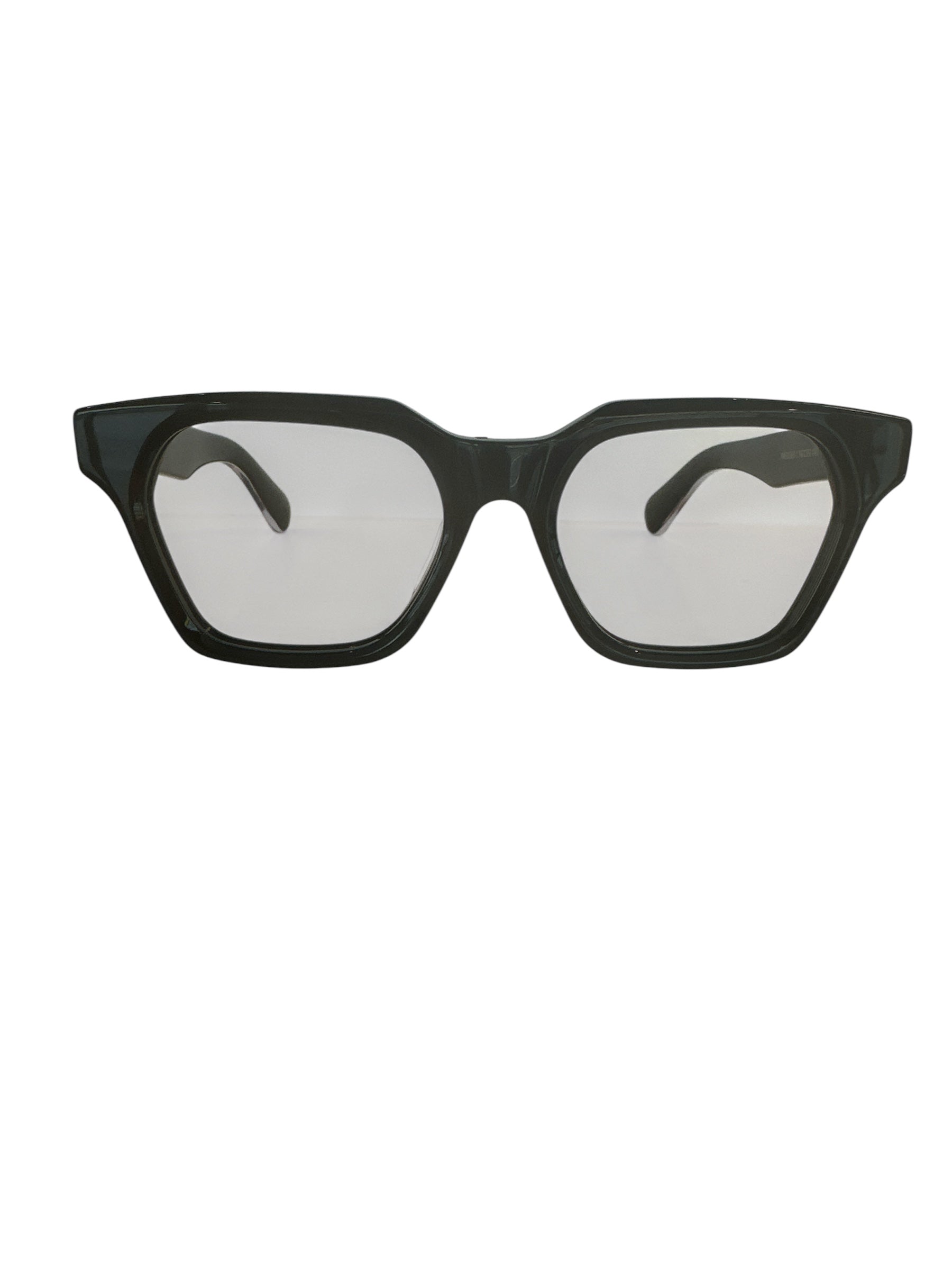 BLANG Eyewear - Vintage Style Brille mit Gravur – Schwarzer Rahmen