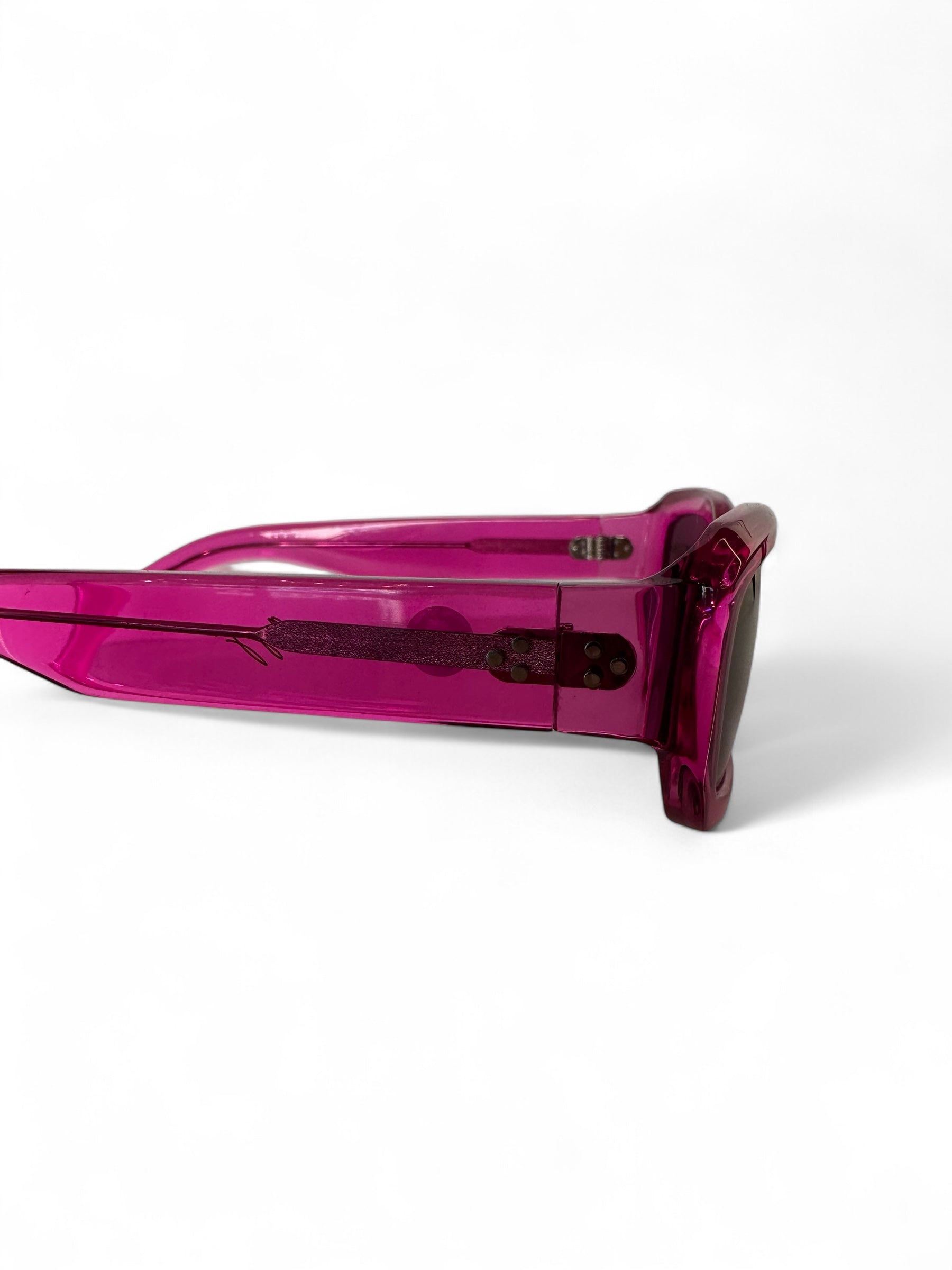 BLANG Eyewear – Sonnenbrille in Pink Transparent