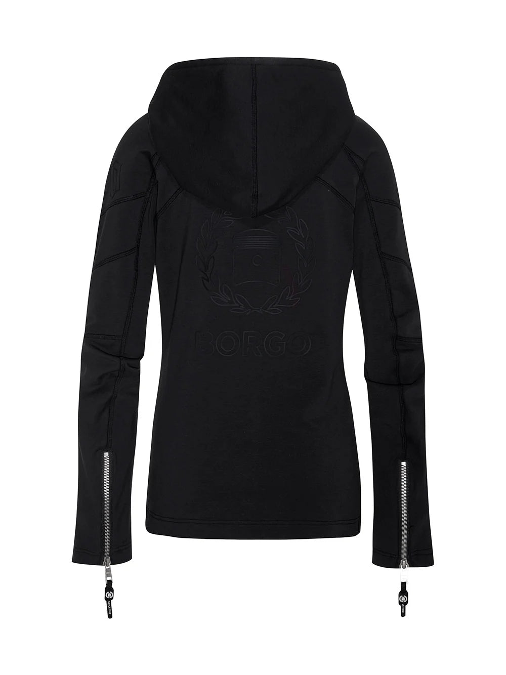 BORGO Adria Nero Zip Hoodie