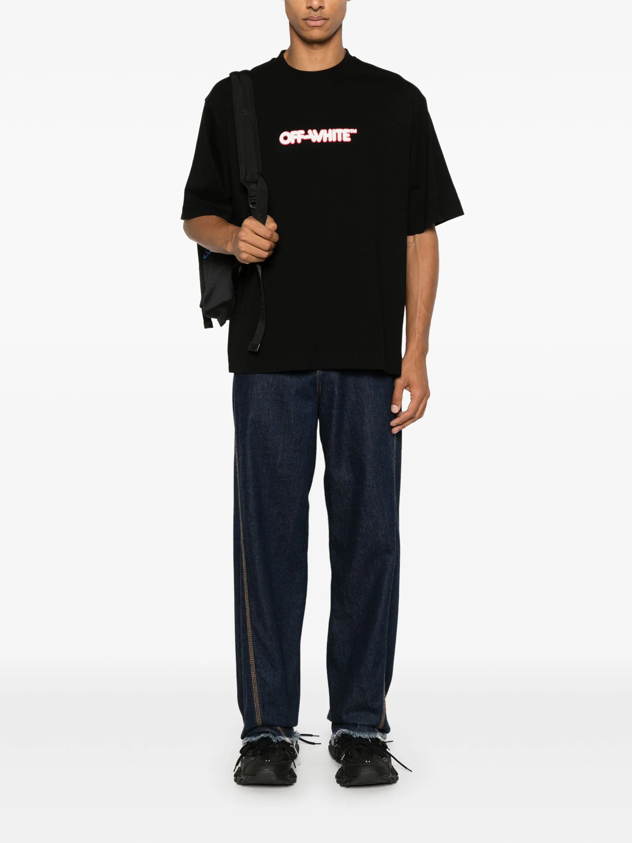 T-Shirt mit Logo-Print