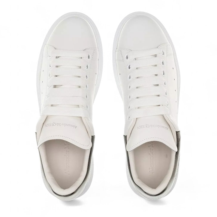 Alexander Mc Queen, big sole, white-plain