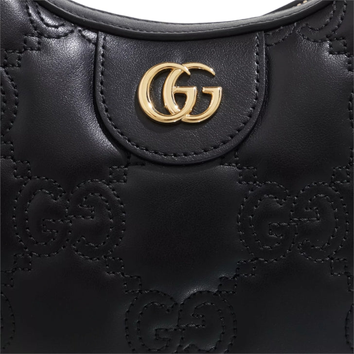 Small Bag Gucci - GG Matelassé, Leather black