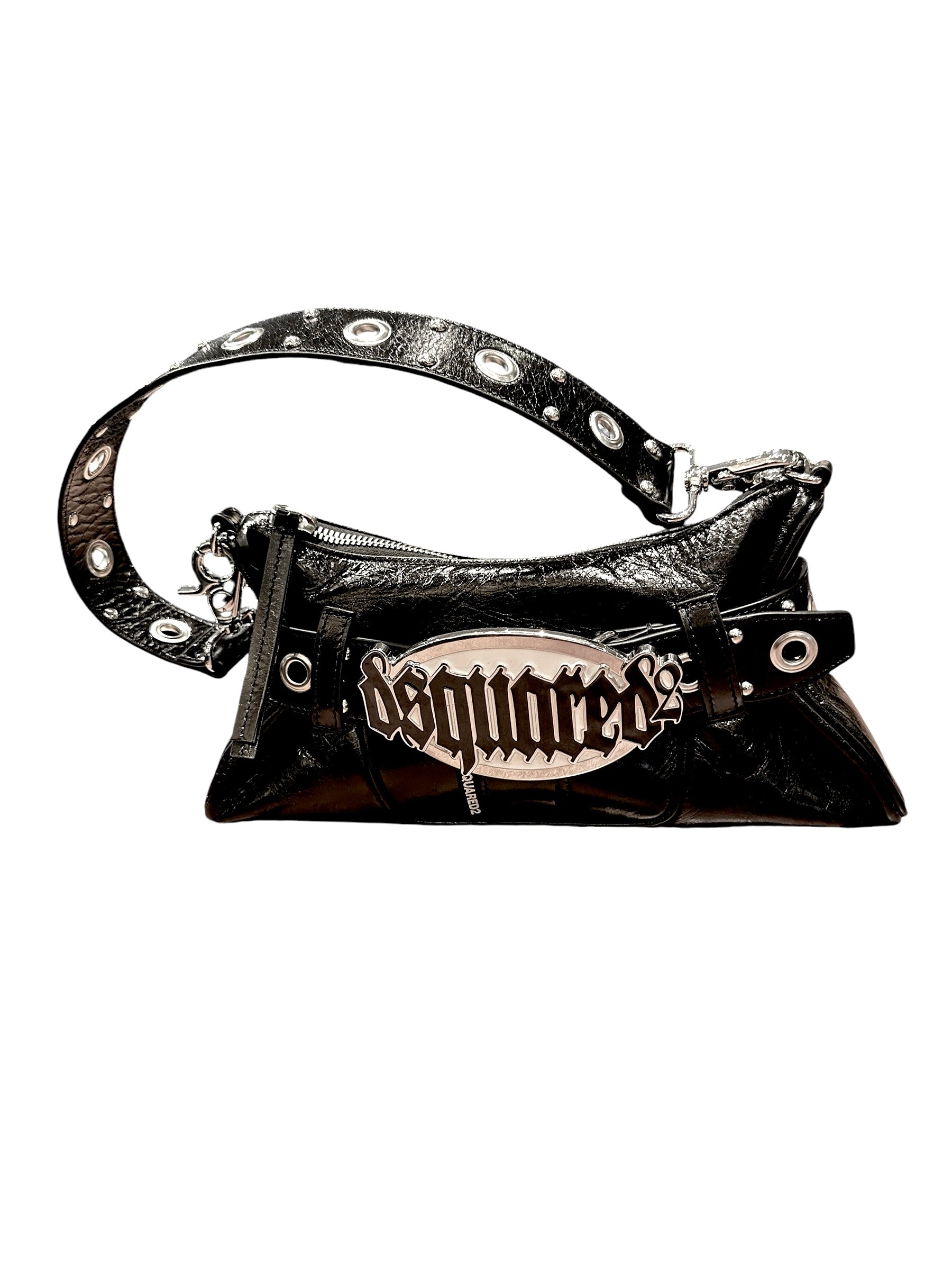 D2 Shoulder Bag Gothic, black