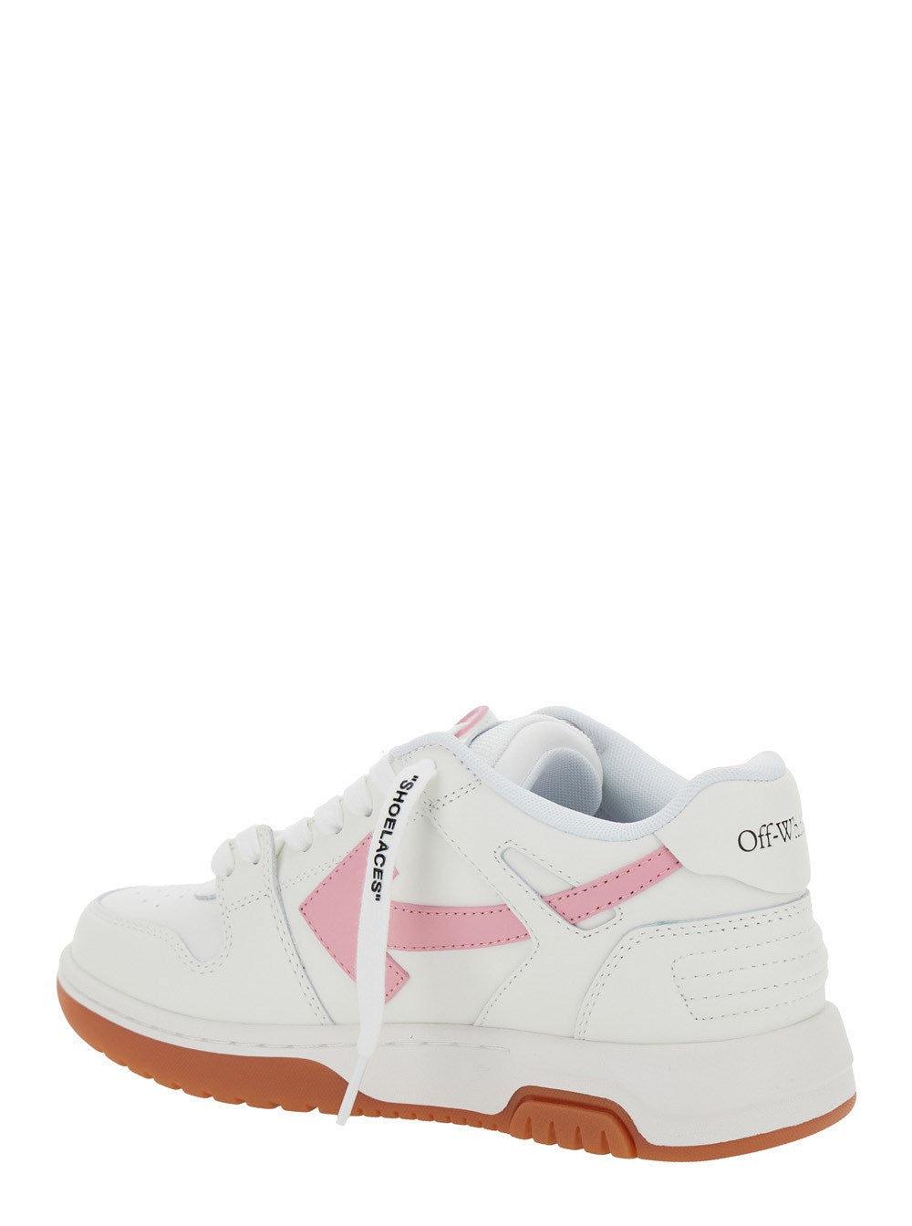 Off-White Low top Sneakers "OUT OF OFFICE", white-rosa