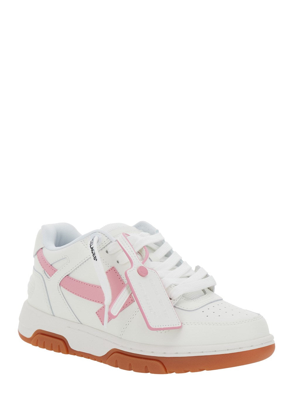 Off-White Low top Sneakers "OUT OF OFFICE", white-rosa