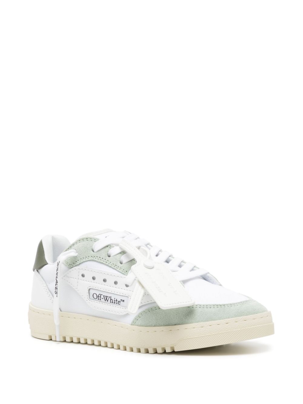 Off-White Low Top Sneakers 5.0, white-beige