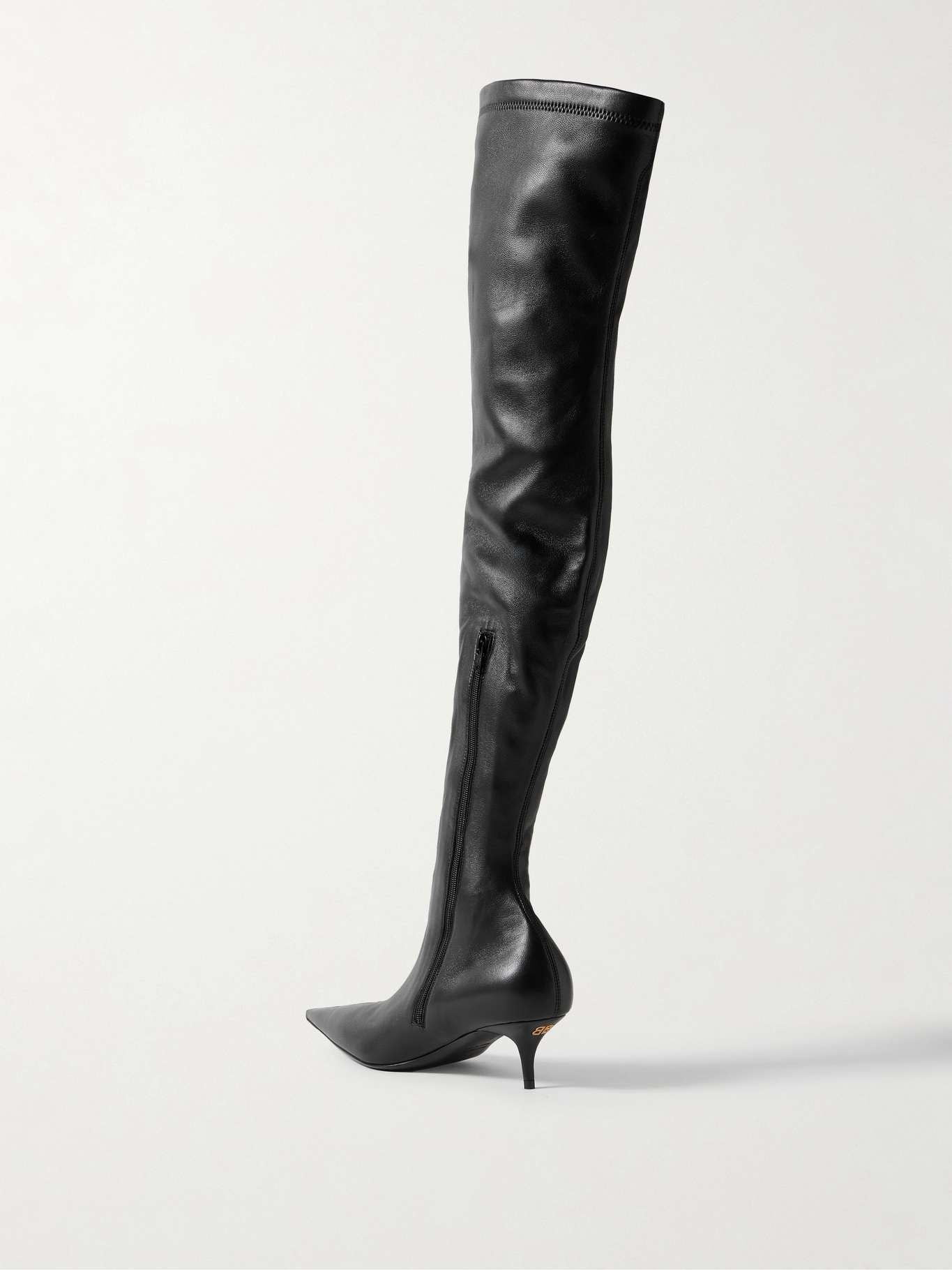 Balenciaga Overknee-Stiefel Avenue aus Leder