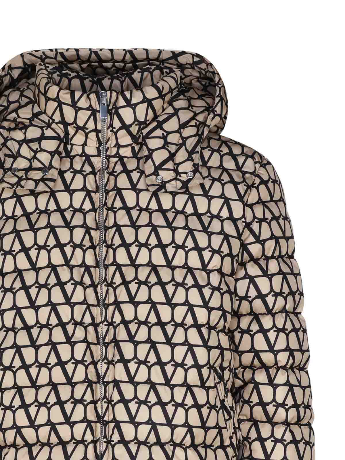 Valentino Toile Iconographe puffer jacket