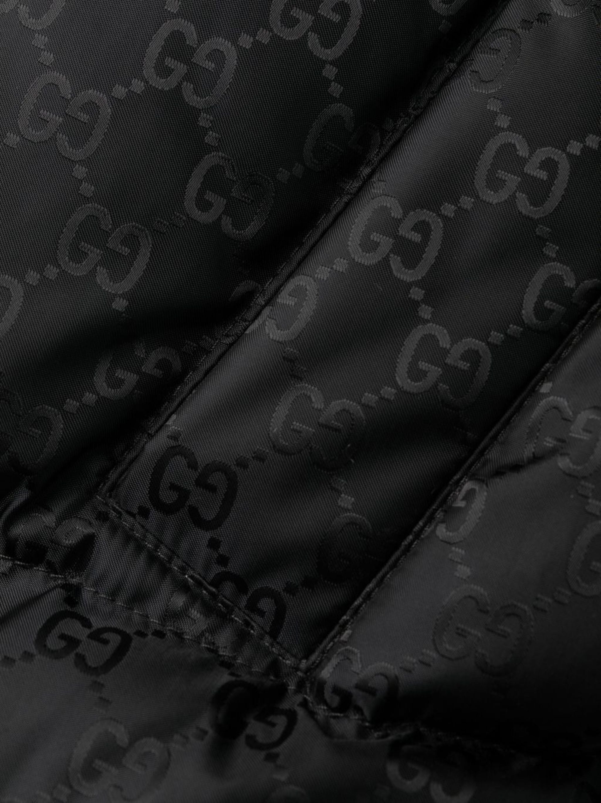 GUCCI, Gefütterte Jacke aus GG Jacquard