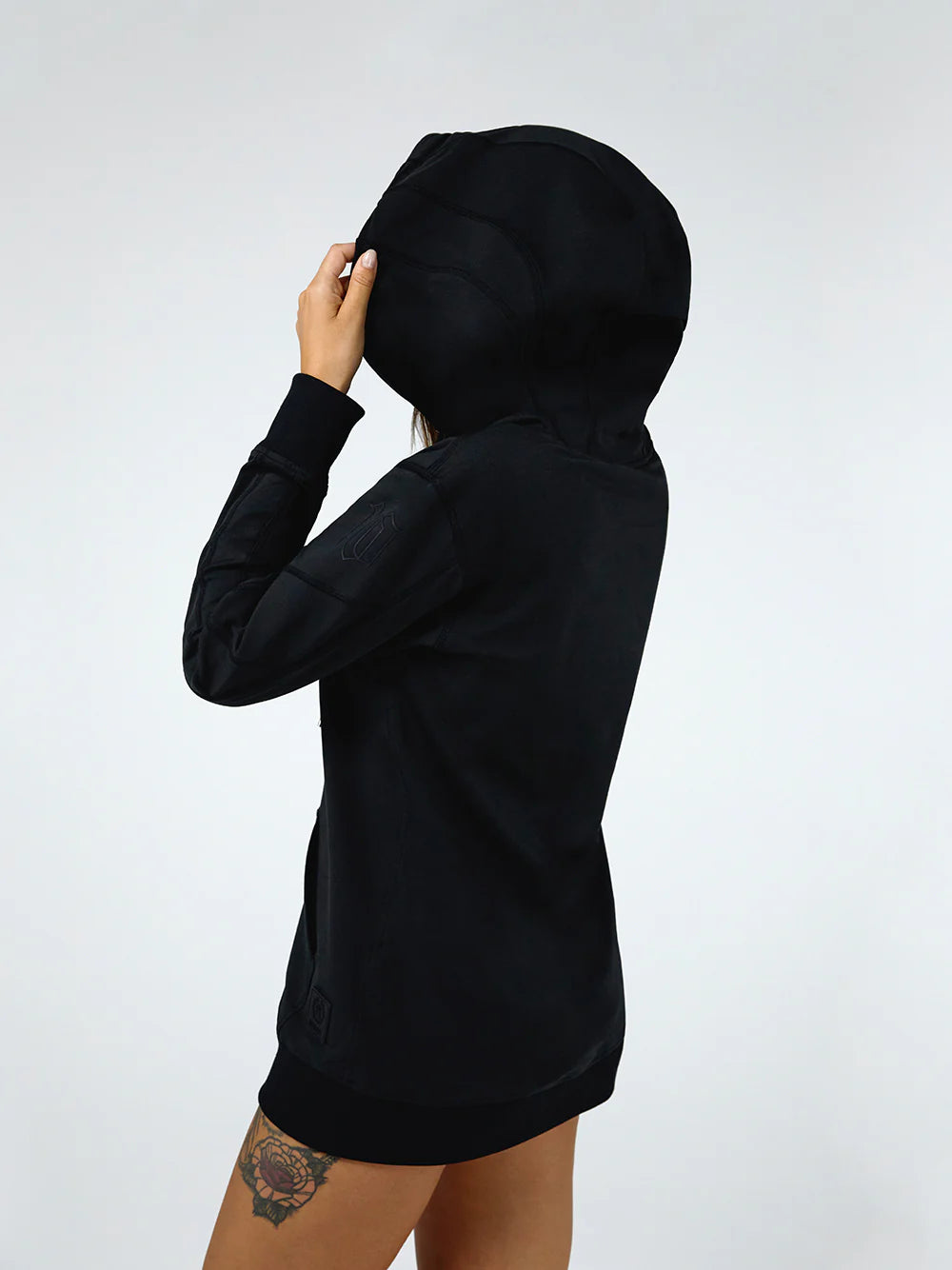 BORGO Vallelunga Nero Long Hoodie