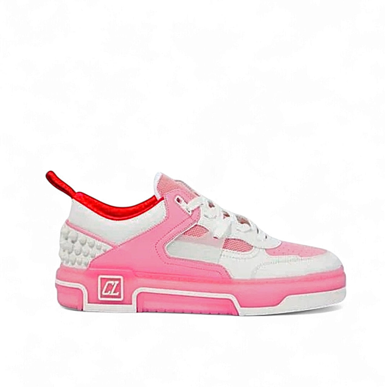 Louboutin Sneakers, Pink-Rosa