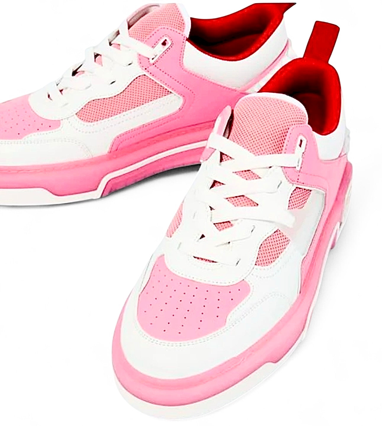 Louboutin Sneakers, Pink-Rosa