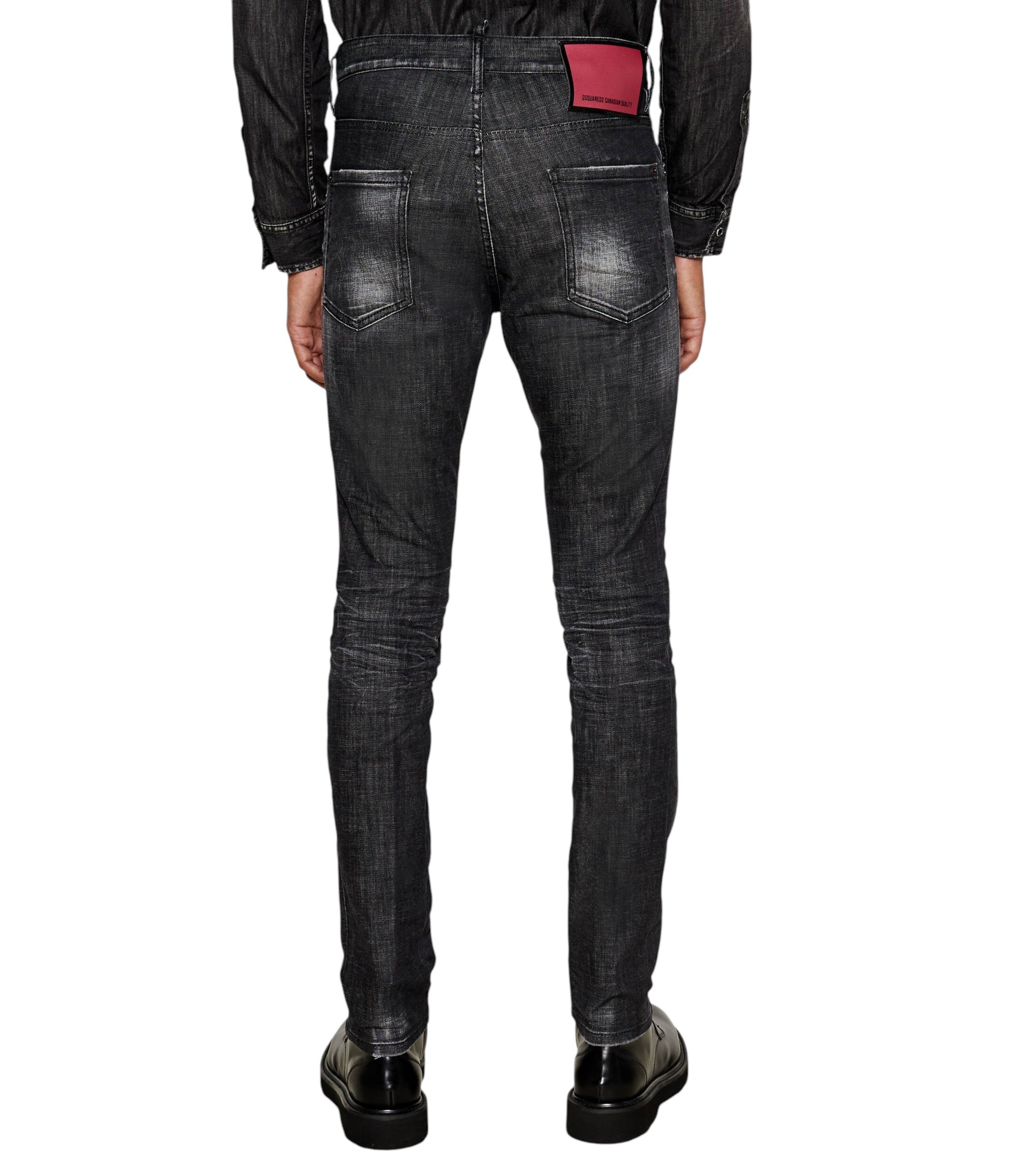 DSQUARED2 Tidy BIKER Jeans, black