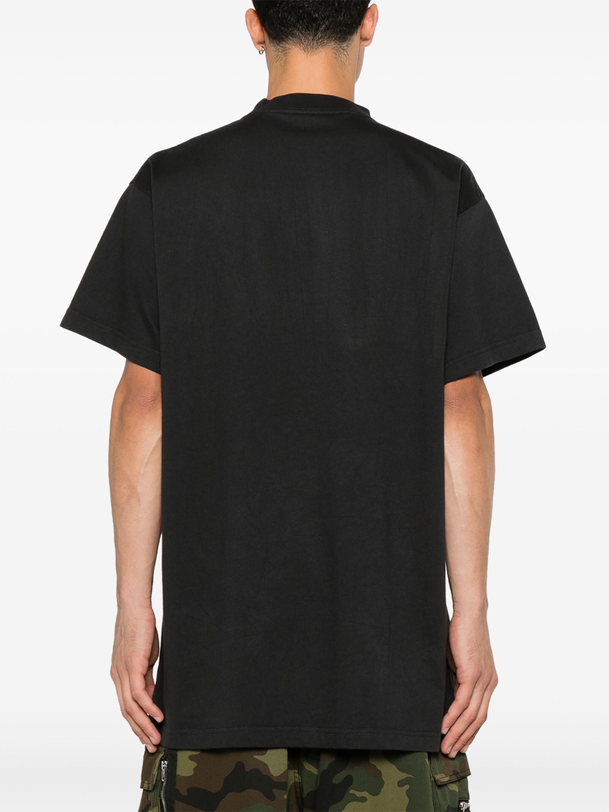 Balenciaga Keep Calm T-Shirt Black