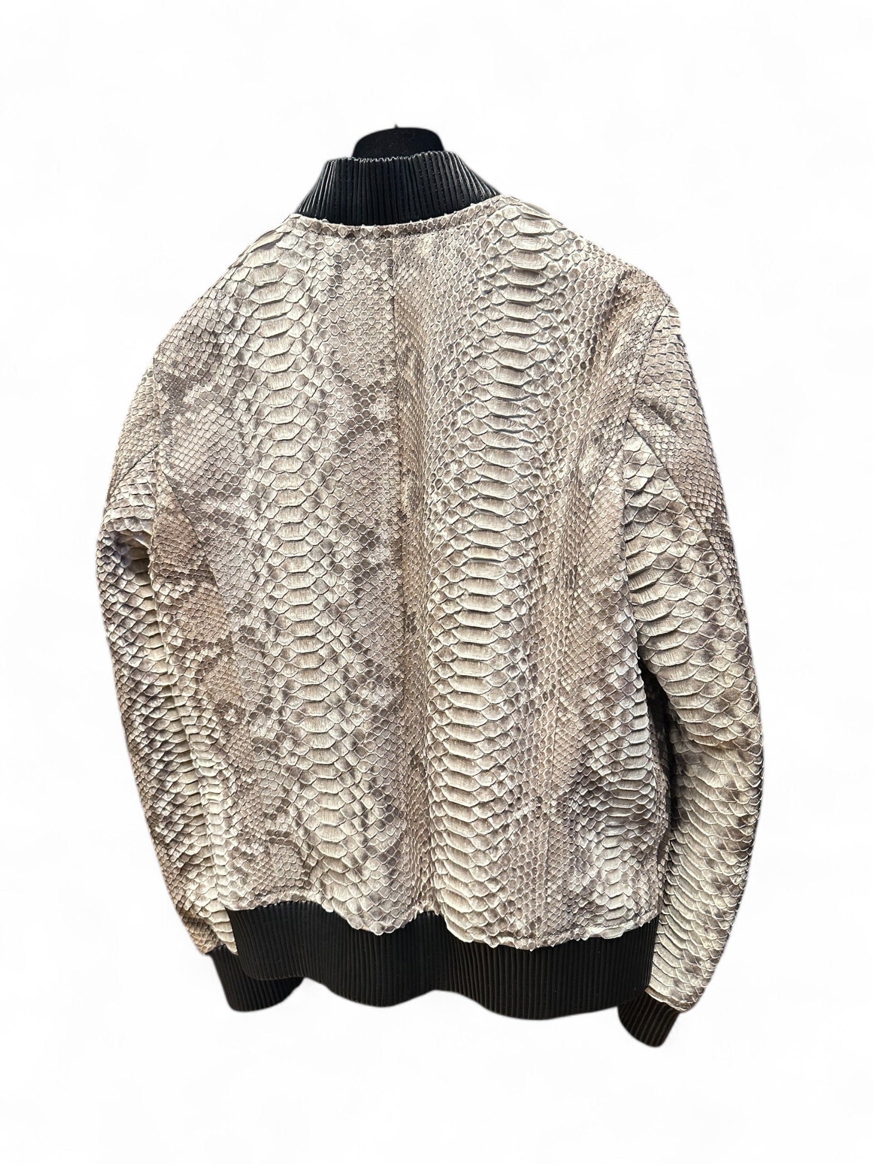 GAITO Bomber Jacket PYTHON Roccia