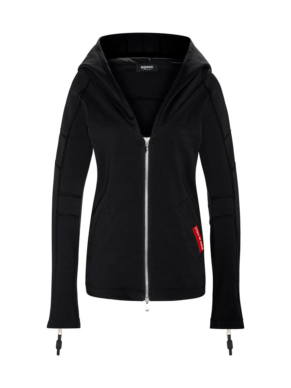 BORGO Adria Nero Zip Hoodie