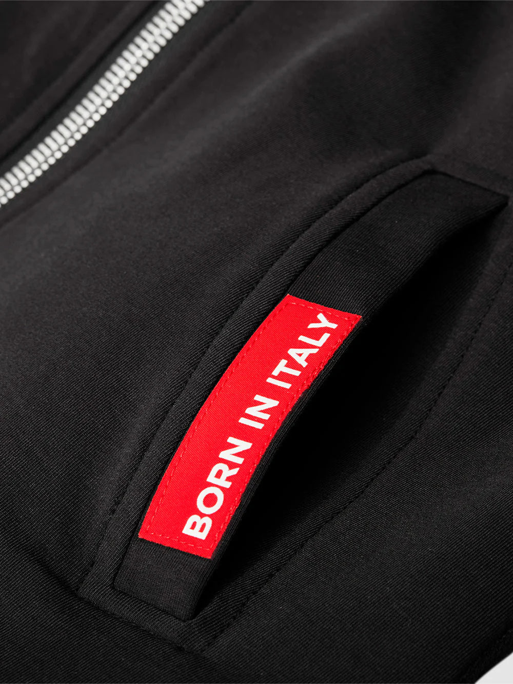 BORGO Adria Nero Zip Hoodie
