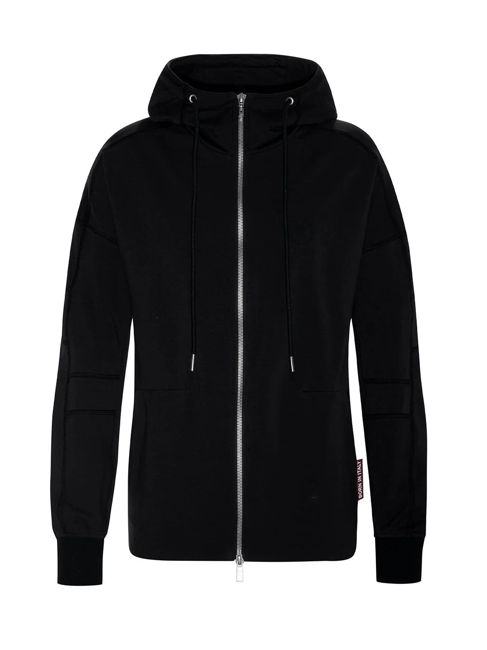 BORGO Cremona Nero Zip Hoodie