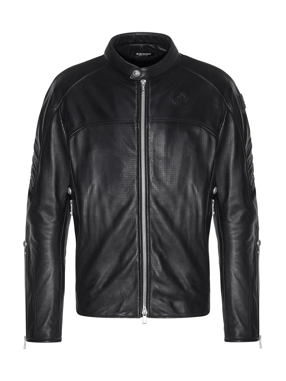 BORGO Mugello Nero Leather Jacke